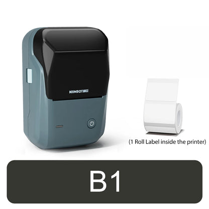 NIIMBOT B1 Portable Thermal Printer With Tapes 2 Inch Adhesive Label Printer Mini Bluetooth Sticker Maker Support Smartphones PC