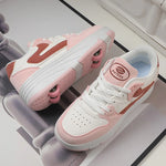 Roller Skate Shoe Walking Shoes With Four-wheel Student Sports Pulleys Walking Shoes With Wheels Summer Spring Kids Sneakers