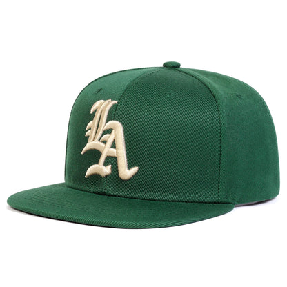 Sombreros de hip-hop unisex con bordado de letras góticas, gorras de béisbol informales ajustables para primavera y otoño, sombrero de protección solar