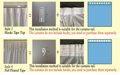 Solid White Tulle, Luxurious Chiffon Sheer Window Curtains For Living Room, Modern Voile Organza Drapes Bedroom Decoration, ASAZAL