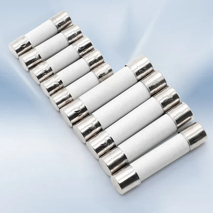 20Pcs, 5x20 6x30mm Ceramic Glass Fuse, 250V 0.2A 0.5A 1A 2A 3A 5A 6A 8A 10A 15A 5*20 6*30, Multimeter Fuses, Auto Insurance Tube