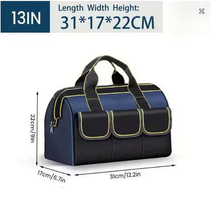Multifunctional 13in-23inch Tool Bag Thicken big Capacity Waterproof Wear-Resistant Toolkit MultiPocket Electrician Storage Bag