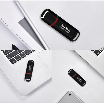 ADATA UV150 USB3.2 High-speed Flash Drive Plug And Play Easy Portable USB Flash Drive Black 256GB 128GB 64GB 32GB