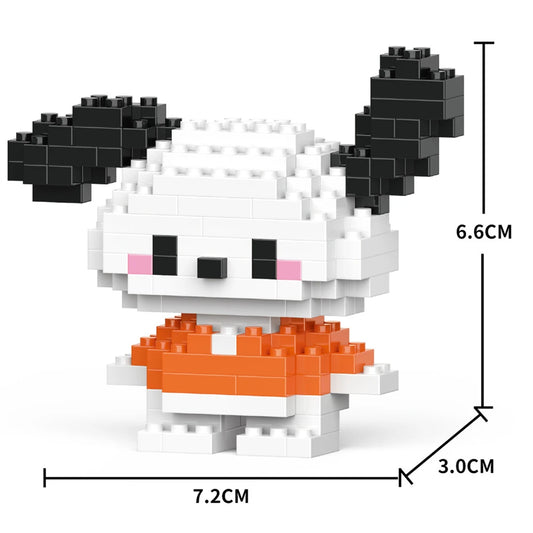 Cinnamoroll Cartoon Katie Cat Block Character Assembled Model Building Block Dolls Toy Children Gift