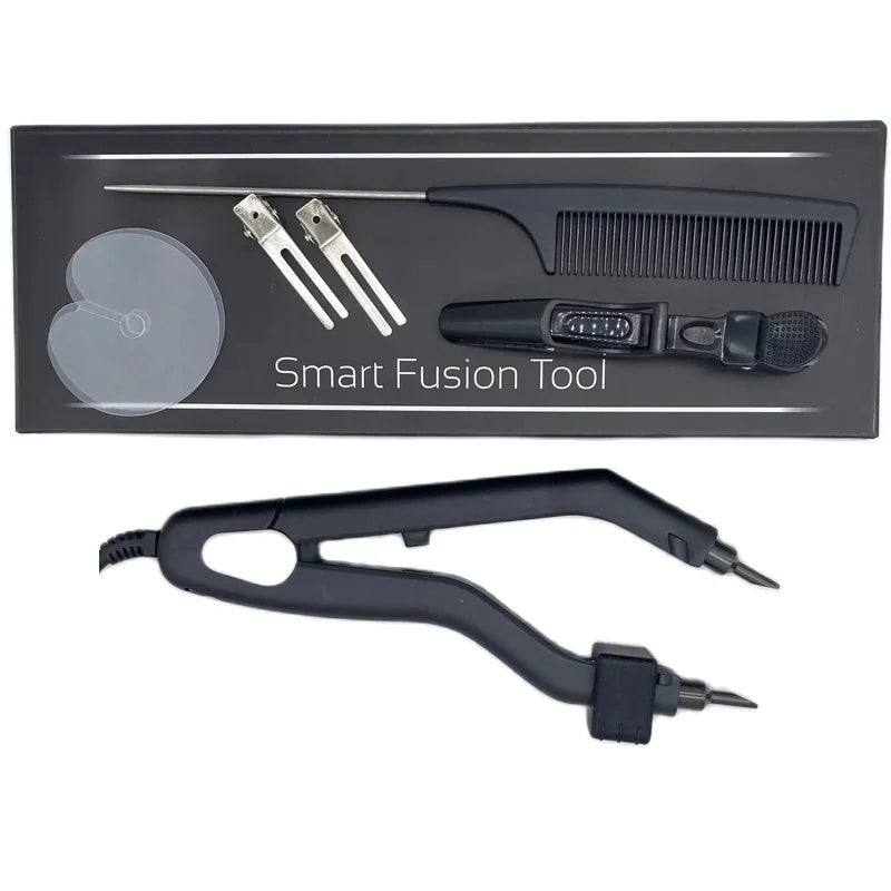 Black Heat Hair Connector KIT 220 degree L-601 Temperature Controllable Heat Iron fast hot iron