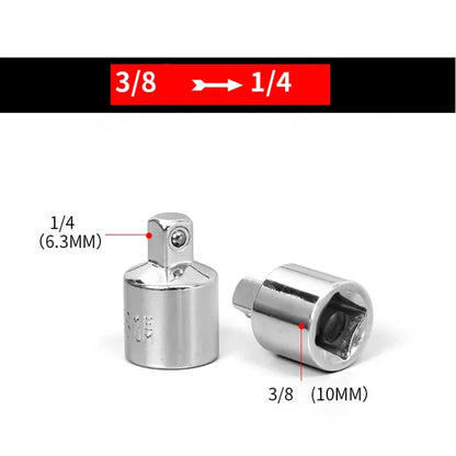 1pc Socket Convertor Adaptor1/2 To 3/8 3/8to1/4 3/4 To1/2 Socket Adapter Ratchet Wrench Adapter Steel Drive Socket Converter