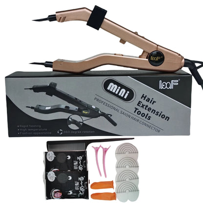 L609 A/B /C Adjustable Extension Tongs 1 Pcs Fusion Iron Hair Connectors Keratin Bonding Keratin Welding Machine Hair Salon Tool