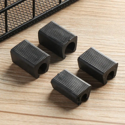 10Pcs, Chair Leg Pad, Non-slip Tube Caps, Anti-front Tilt Damper, Stool Pipe Clamp Glides, Floor Protector