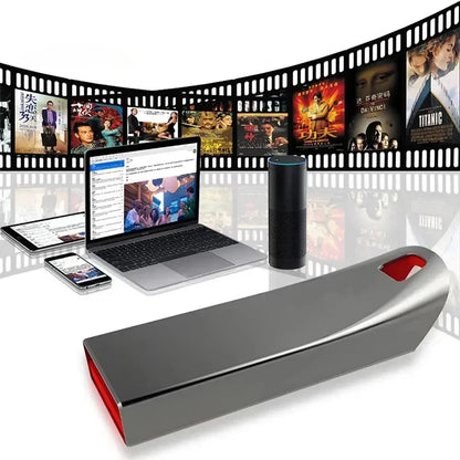 New 2TB USB3.2 Flash Drive Super High Speed Data Transfer 1TB Large Capacity Ultra-Fast Portable Storage Sleek Durable U Disk
