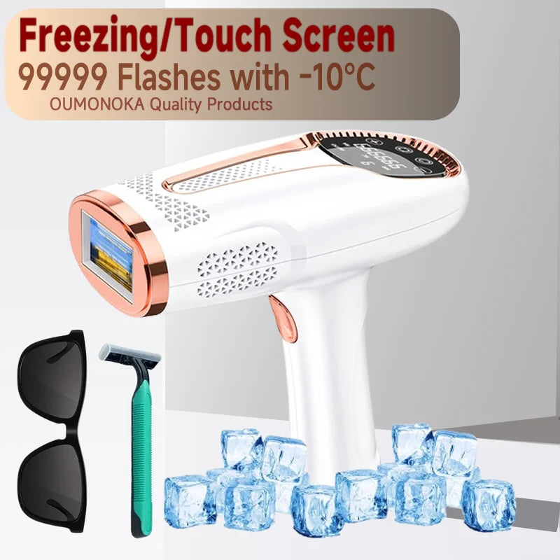 Permanent Laser Hair Removal, Bikini Women's IPL Depilators, Shaver, Facial Hair Cutting Machine, Men's Razo to Remove Hair, Hair Trimmer