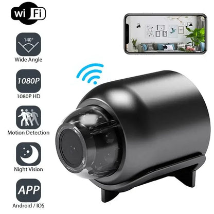Nanny Camera, HD Security Wireless Video Motion Detection Ultra-small Night Vision Baby Nanny Camera, Smart Home Cam