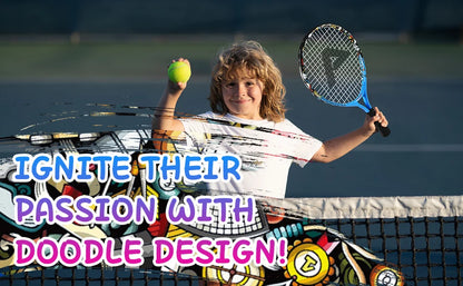 Tennis Rackets for Kids Toddlers 17'' with Cover Bag for Girl and Boy Tennis Racquet, AMASPORT