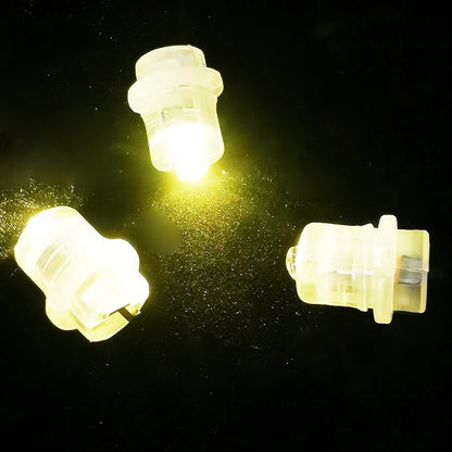 50Pcs, Mini DIY Lights Rave Accessories, LED Light Up Lamp Festival for Glow Supplies, Party Birthday Wedding Holiday Decoration