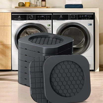 4PCS Anti Vibration Pads Washing Machine Feet Pads Furniture Legs Universal Mute Non Slip Pads Dryer Refrigerator Rubber Feet
