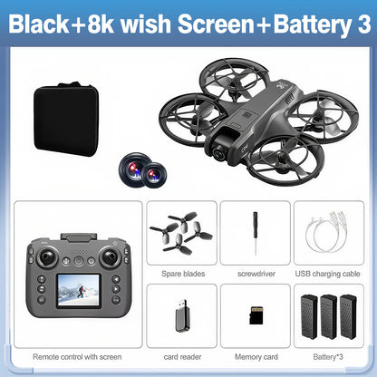 For Genuine V666 Drone Professional WIFI 5G Drone Obstacle Avoidance Brushless Altitude Headless Mode RC Quadcopter FPV Toys