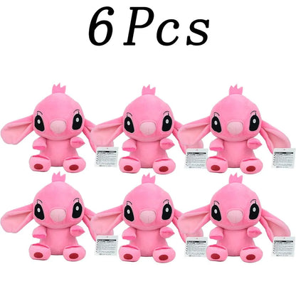 2028 New 12cm 20cm 25cm Stitch Stuffed Plush Models Cartoon Stuffed Plush Dolls Anime Plush Baby Toys Kawaii Kids Birthday Gifts