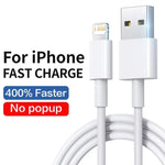 Cable USB de carga rápida PD de 35 W para iPhone XS XR 11 12 13 14 Pro Max 6 7 8 Plus SE, cable de datos con cargador rápido USB-C de 1 m, 1,5 m y 2 m