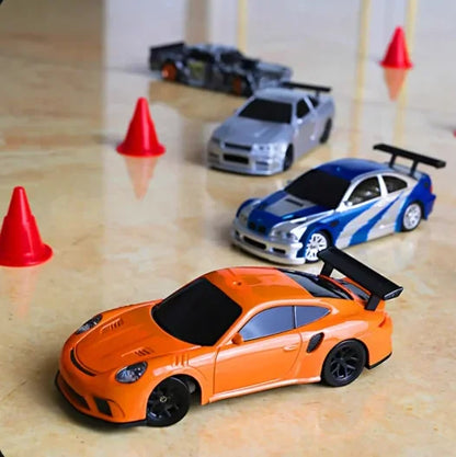 New RC Drift Car, Upgraded Gyro 1/43 Racing RTR 4WD Four-wheel Drive High Speed Radio Control Model 2.4g, Drift Race Car Mini Gift