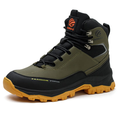 Rotating Button Safety Shoes, Men Work Sneakers, Indestructible Shoes, Puncture-Proof Protective Shoes, Work Boots, Tactical Boots