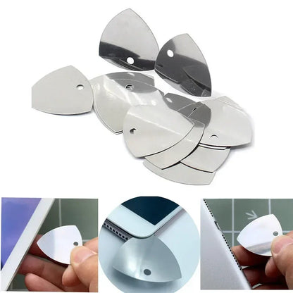 Metal Phone Opening Tools 10/20/50PCS Metal Guitar Picks Pry Opener for iPhone iPad Tablet PC Disassemble Repair Tool Kit