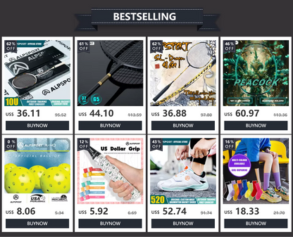 Carbon Fiber Tennis Racket, T800 18K-Professional Grade with Bag&Strap Lightweight Training Racquet for Adults Men&Women, ALPSPORT