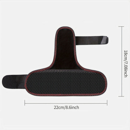 Electric Heating Thumb Support - Vibration Massager Hot Compress Relieves Wrist Fatigue Discomfort 3-Level Timer Tenosynovitis
