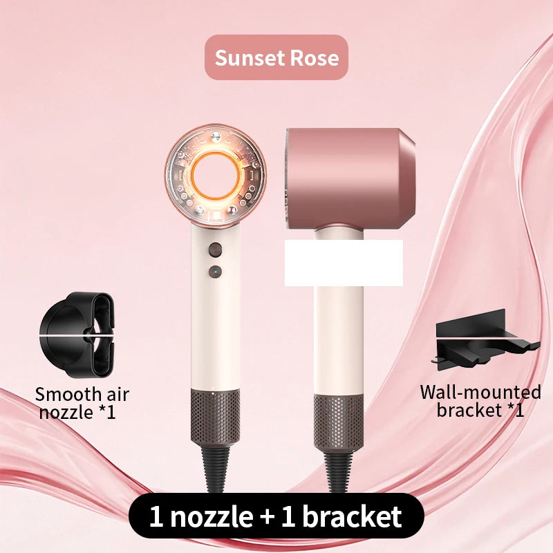 High Wind Home Negative Ion Silent Hair Dryer 1700W Intelligent Sensing Easy Hair Care Say Goodbye to Hot Hair Troubles