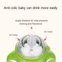 New 0-36 months baby nano-silicone bottle, 240ml 150ml Baby Bottle with handle Breastmilk-like design Soft milk pulling
