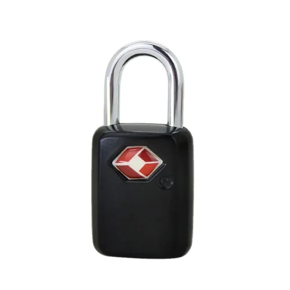 High Security TSA Customs Lock Overseas Customs Clearance Trolley Luggage Suitcase Backpack Password Padlock with Steel Cable