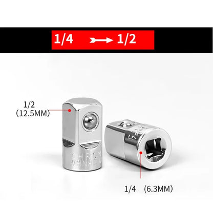 1pc Socket Convertor Adaptor1/2 To 3/8 3/8to1/4 3/4 To1/2 Socket Adapter Ratchet Wrench Adapter Steel Drive Socket Converter