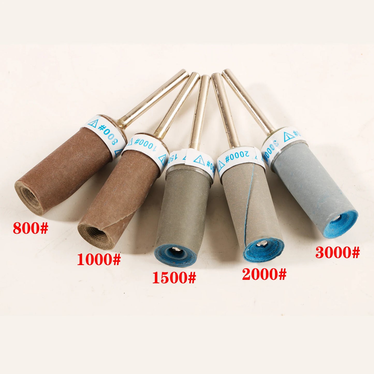 Wet Dry Sandpaper Stick Grinding Head Reusable Polished Buffing Rod Bit For Rotary Tool Accessories Jewelry Wood