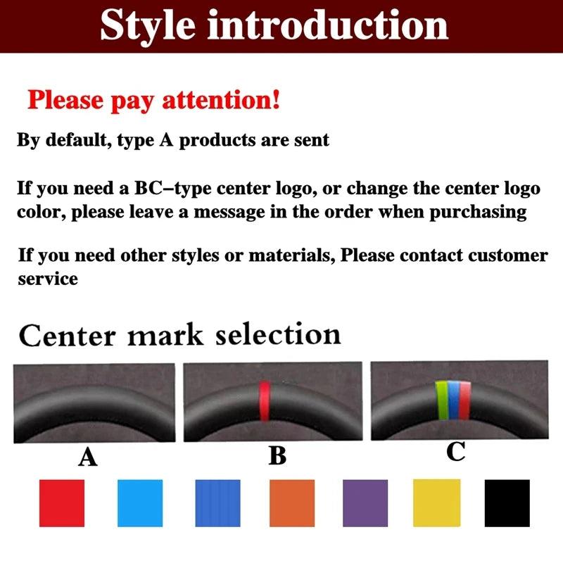 DIY Black Faux Leather Car Steering Wheel Cover For Audi Audi A3 8P Sportback A4 B8 Avant A5 8T A6 C6 A8 D3 Q7 8R Q5 4L S4 S3