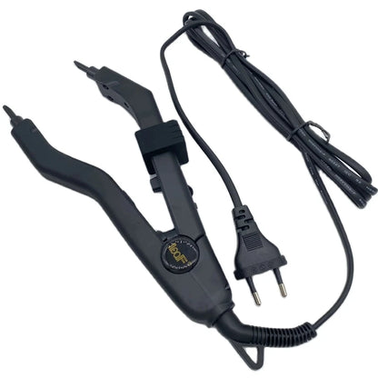 JR609A Quality Black Heat Hair Connector Temperature Controllable Heat Iron Hair Extension Tools Kit
