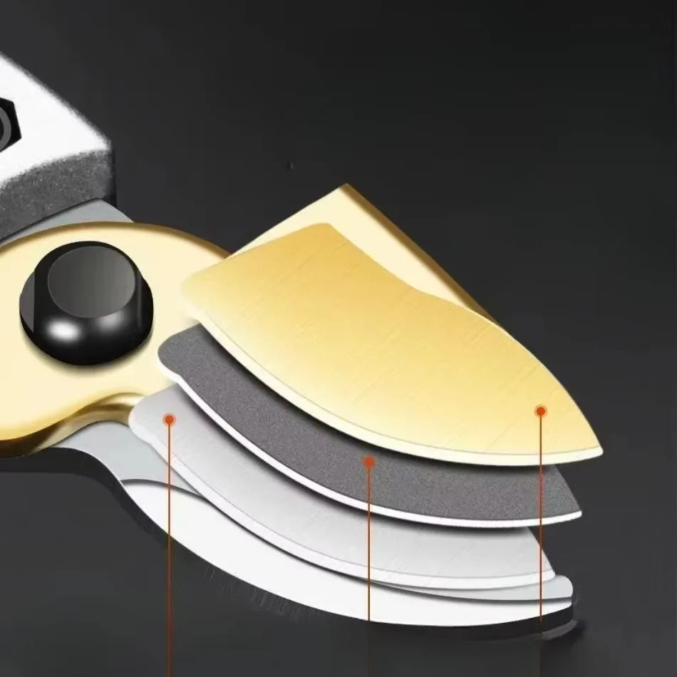 1 Pcs Horticultural Stainless Steel Scissors for Effortless Pruning of Branches Fruit Trees Coarse Branches and Branches