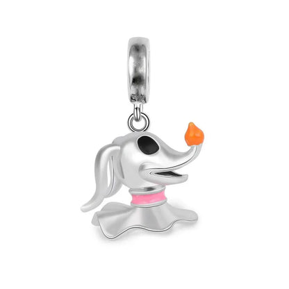 Hot Selling 925 Silver Pink Cake, Dog Paw, Luggage, Cup Bead Pendant Suitable for European Original Bracelet DIY Exquisite Jewelry