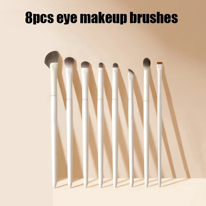 5/6/8/10pcs Makeup Brushes Set Professional Soft Eye Makeup Brushes Contouring Eyeshadow Eyeliner Eye Detail Brush Makeup Tools