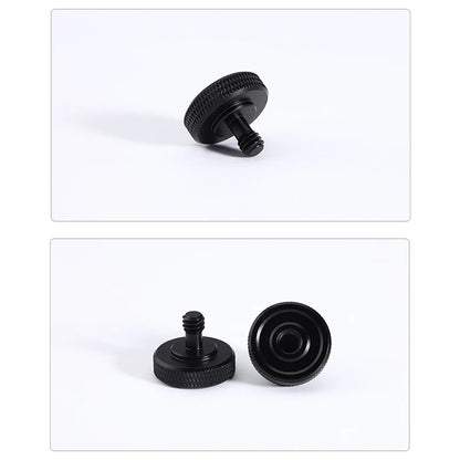 1/4" 3/8" Male Female Thread Screw, Tripod Plate Screw Mount For Camera Flash Tripod Mic, Metal Camera Accessories Mount Adapter