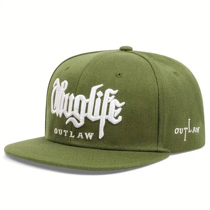 1 Pcs, Fashion Fastball CAP, Thuglife Embroidery Hiphop Baseball Cap, Snapback Hat, Adult Outdoor Casual Sun, Casual Bone Adjustable