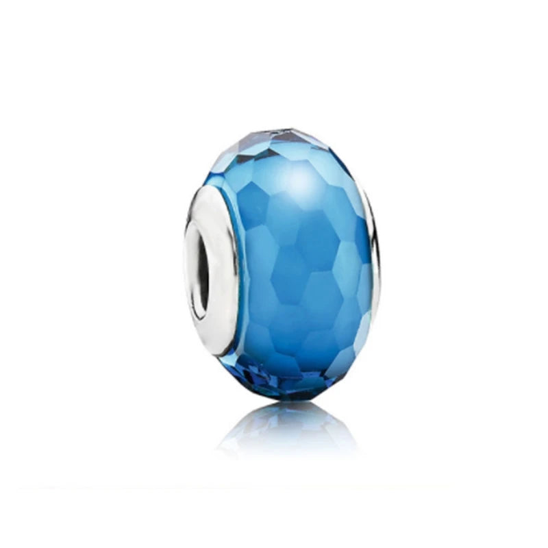 Hot New Color Murano Glass Series Charm Beads Fit Original European Silver Bracelet Necklace DIY Women Fashion Jewelry Gift 2026