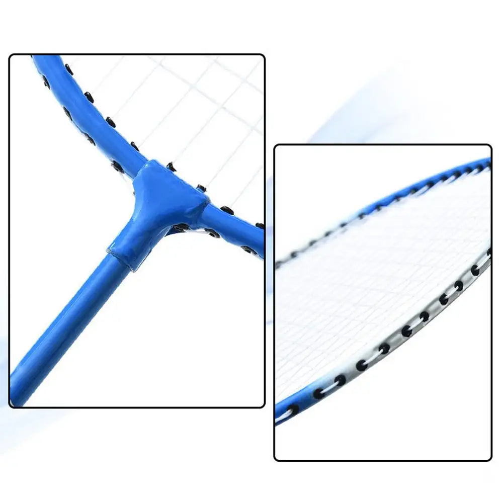 Badminton Rackets Set 2pcs Professional Portable Badminton Rackets With Carrying Bag And 3 Badminton Balls Team Sports Equipment