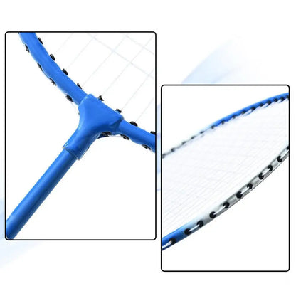 Badminton Rackets Set 2pcs Professional Portable Badminton Rackets With Carrying Bag And 3 Badminton Balls Team Sports Equipment