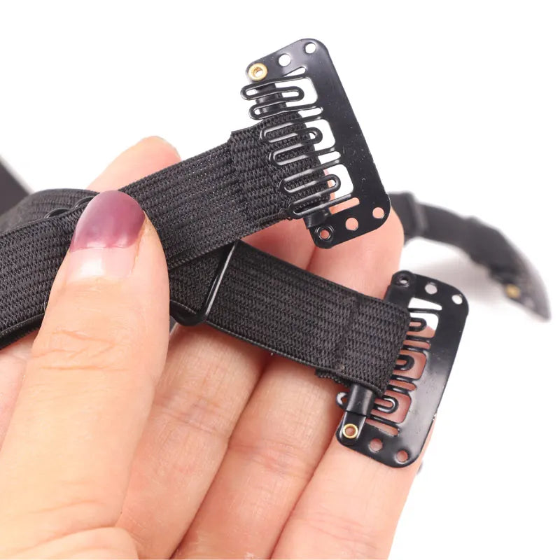 Nunify Face Lift Band With Clip Hair Holder Facial Anti-Wrinkle Tool Stretching Strap For Lift Up Eyes Invisible Elastic Belt