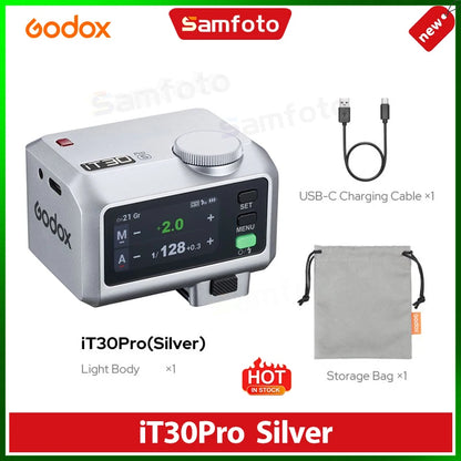 Godox iT30Pro iT30 Pro C/N/S/F/O 2.8" Touchscreen Pocket Flash TTL Auto-Exposure 2.4G Wireless on Camera Flash