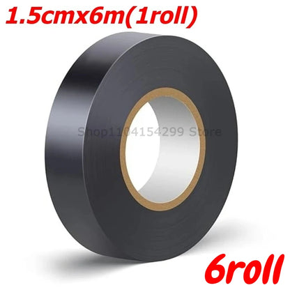 High-temperature Insulation Tape Resistant Black Flame Retardant Electrical Tape Insulating Adhesive for Industrial Household