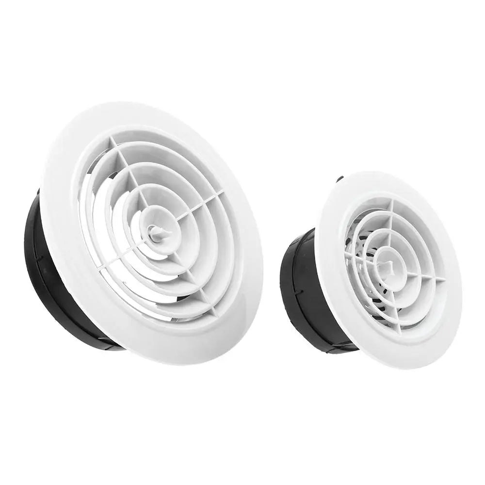 Various Shapes 100/150mm Round Ducting Ventilation Cover Air Vent Extract Valve Grille Air Circulation Vents Cover