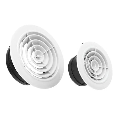 Various Shapes 100/150mm Round Ducting Ventilation Cover Air Vent Extract Valve Grille Air Circulation Vents Cover