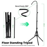 50W/100W Full Spectrum LED Plant Light Floor Bracket 220V Suitable For Courtyard Hydroponic Greenhouse Seedling Lighting