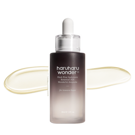 Haruharu Wonder Black Rice Hyaluronic Botanical 2GF Ampolla Wonderful de 30 ml