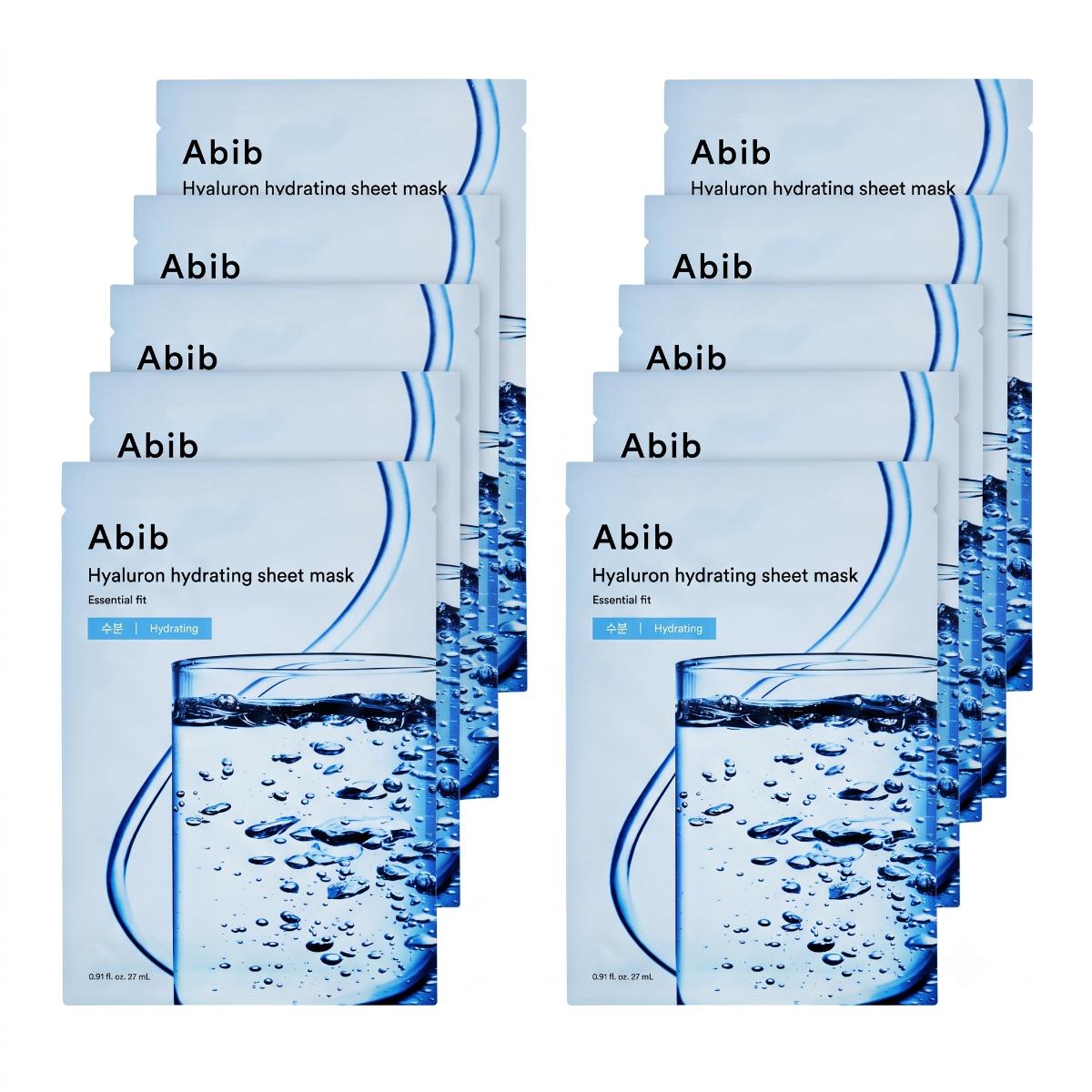 Abib Hyaluron Hydrating Sheet Mask Essential Fit (10 Sheets)