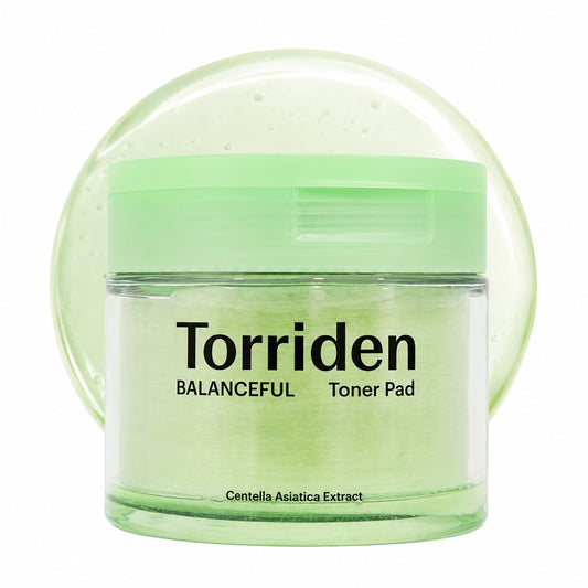 Torriden BALANCEFUL Cica Calming Toner Pad 60 Pads